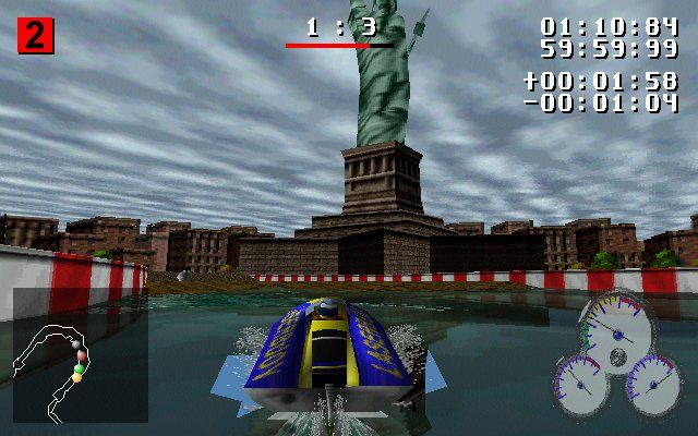 VR Sports Powerboat Racing screenshot 3 for Playstation